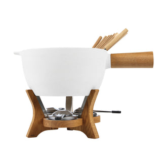 Fonduta al formaggio/cioccolato Mr. Big per 12 persone, set di 17 pezzi l 6,5/cm Ø33x30