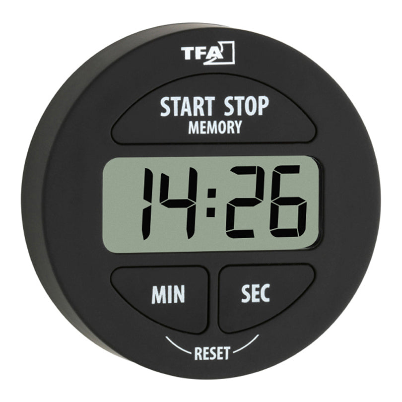 Timer/cronometro digitale con calamita Cm Ø5,5 – Schönhuber