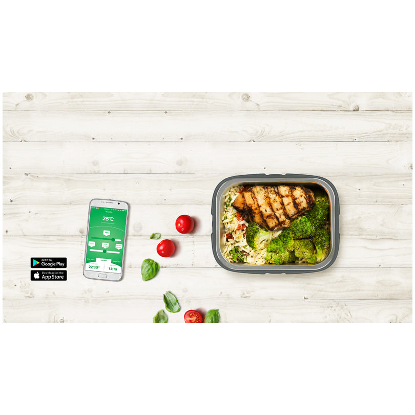 Lunchbox riscaldante HeatsBox Go, alimentato a batteria e