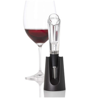 Tappo per decantazione "Aerovin" con supporto/appoggio antigoccia cm 5x17,5