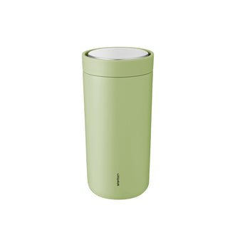 Mug termico a doppia parete in acciaio inox "To Go Click" l 0,4/cm Ø8,3x17