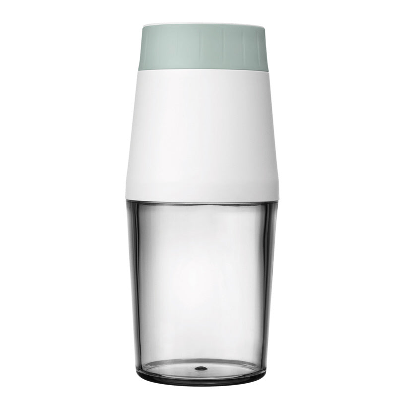 DRESSING SHAKER BIANCO/VERDE RESINA L 0,2 L 0,2