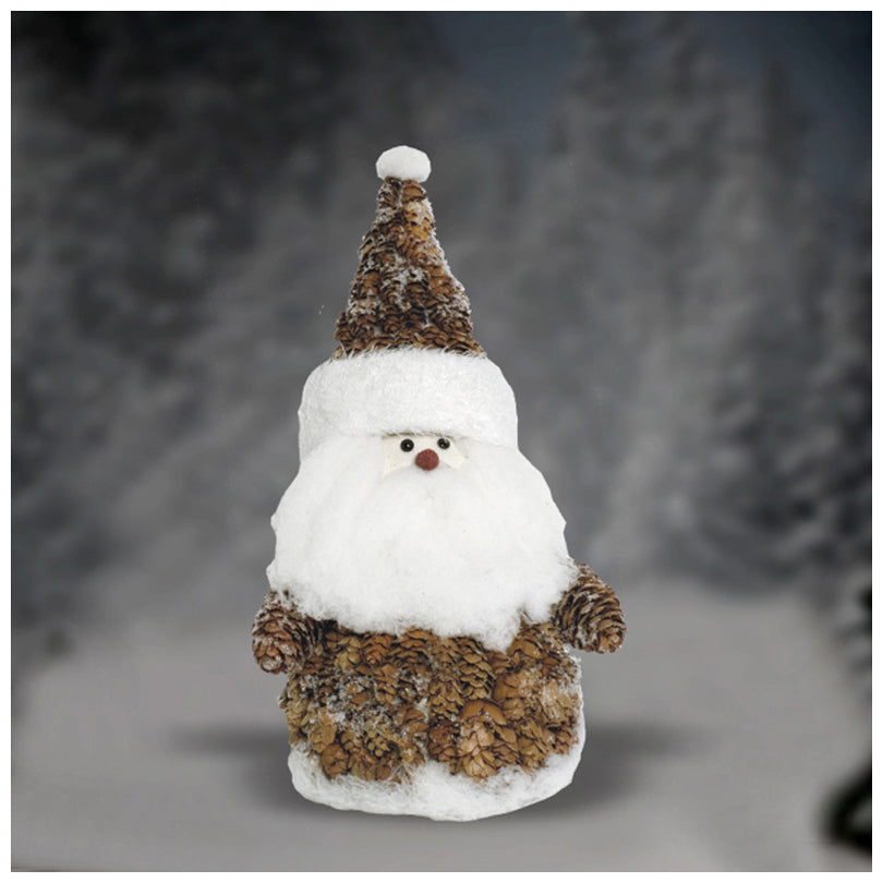 Babbo Natale con pigne