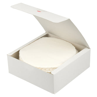 Foglio separa hamburger tondo con bordo ondulato, confezione 60 cm  Ø13