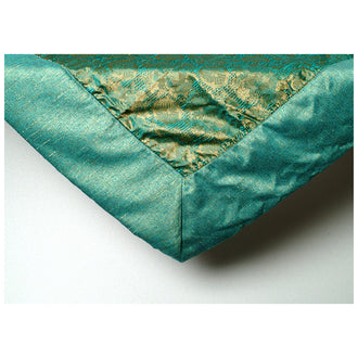 TOVAGLIA TURCHESE/ORO CM135X135