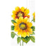 Tovagliolo Buffet Colourful Sunflowers cm 33x42