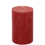 Candela cilindrica red cm Ø7x11