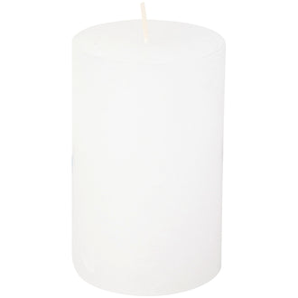 Candela cilindrica white cm Ø7x11