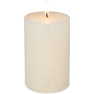 Candela cilindrica ivory cm Ø7x11