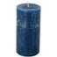 Candela cilindrica dark blue cm Ø7x14