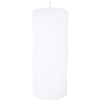 Candela cilindrica white cm Ø7x17