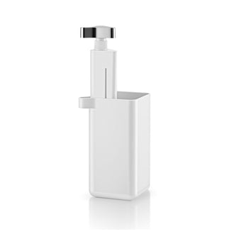 PORTAUTENSILI C.DISP.SAPONE BIANCO CM 8,5X8,5X17/ML 150 CM 8,5X8,5X17/ML 150